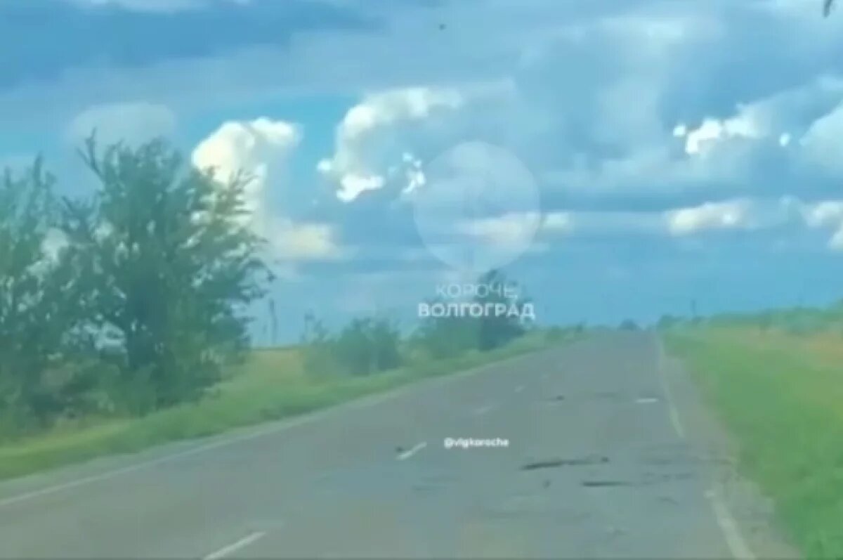    Волгоградка поделилась состоянием федеральной трассы в Николаевском районе