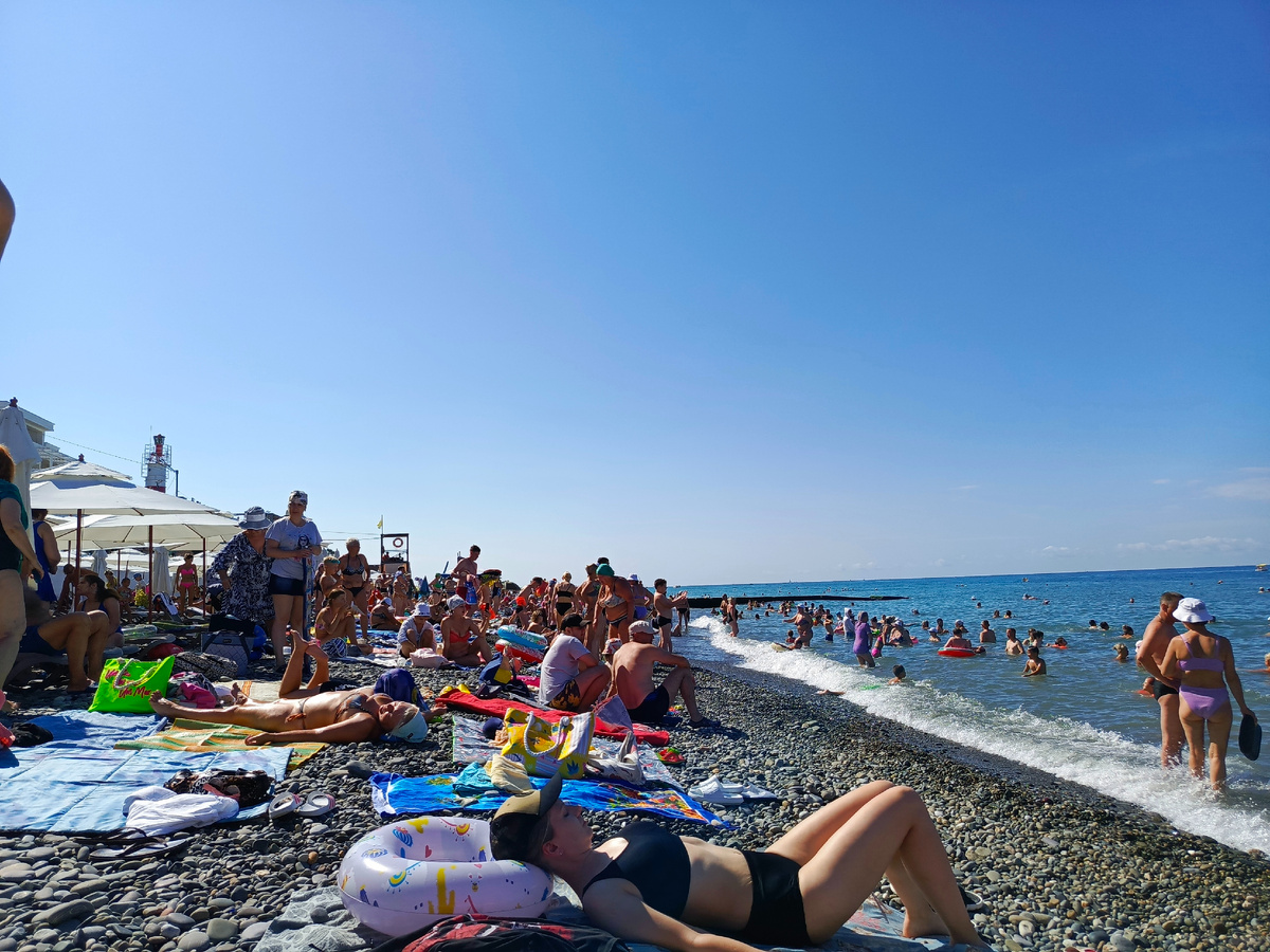 Пляж Чайка, Адлер