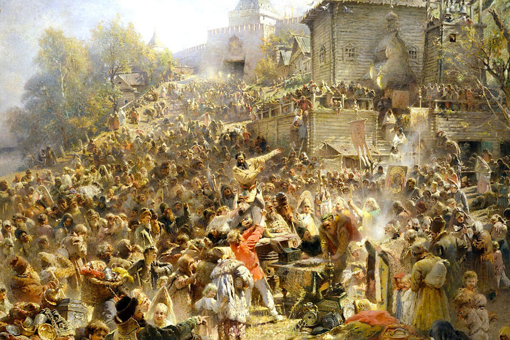 Воззвание Минина. худ. Маковский