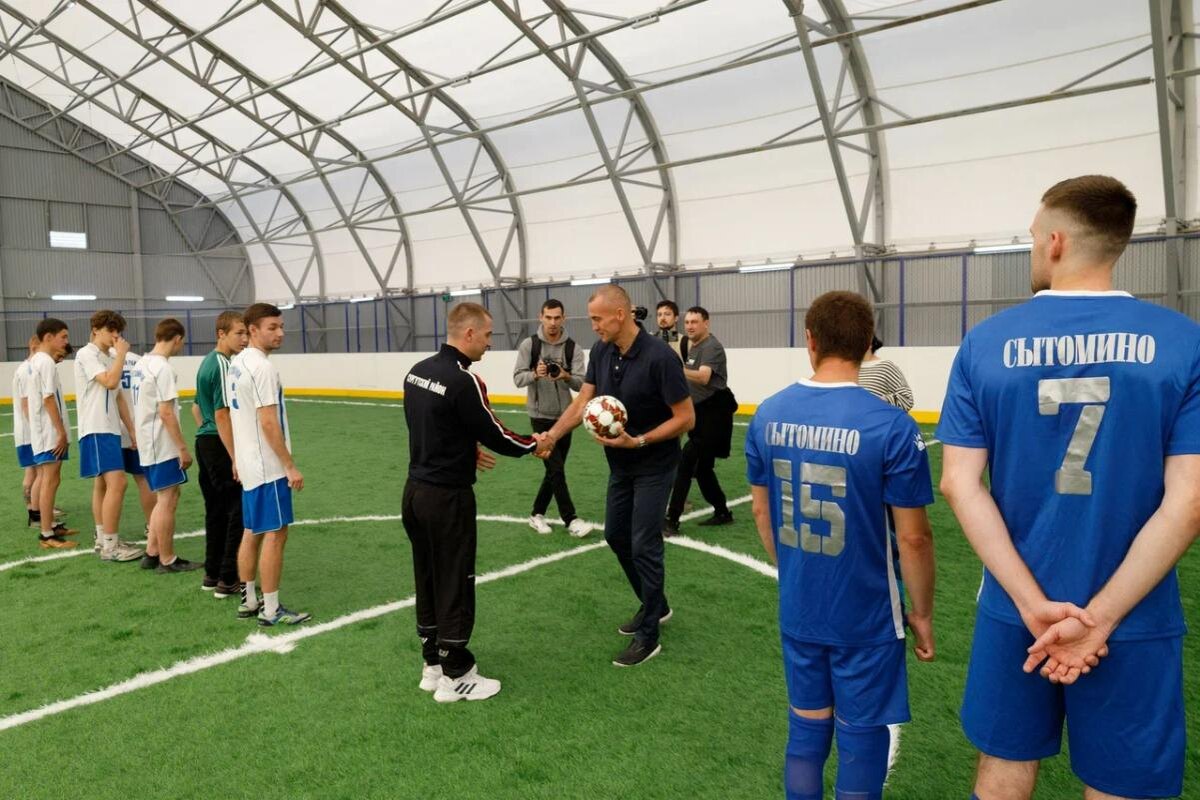    Два новых спорткомплекса открыты в Сургутском районе