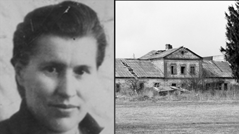     Антонина Гинзбург, фотография из архивного уголовного дела / Караульное помещение и канцелярия Локотской окружной тюрьмы  Фото предоставлены авторами книги "Бургомистр и палач. Тонька-пулеметчица" Д.Жуковым и И.Ковтуном