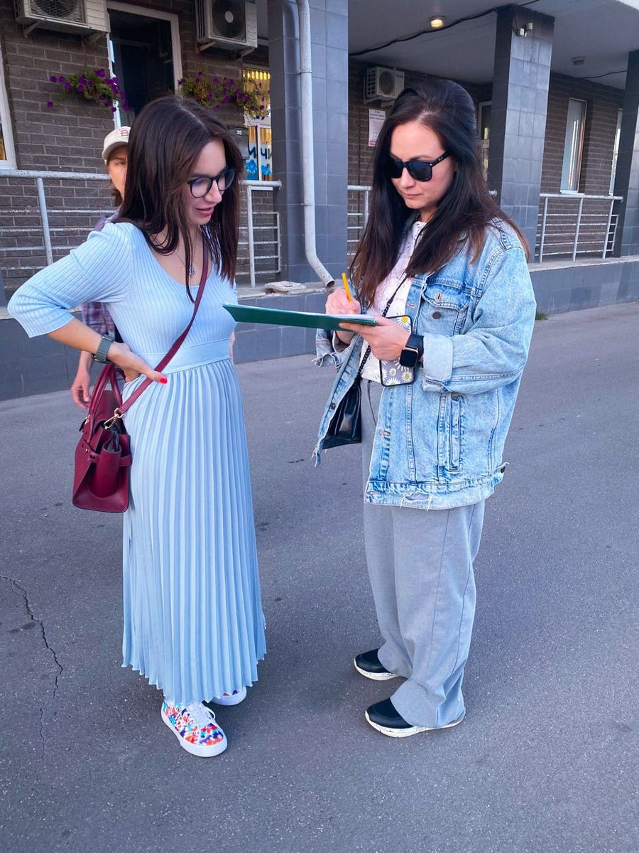 сбор подписей в районе Куркино