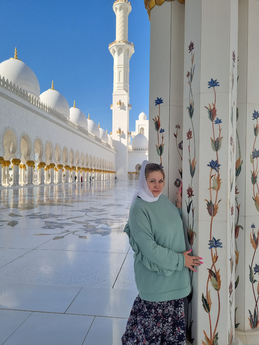 Мечеть шейха Зайда в Абу-Даби 