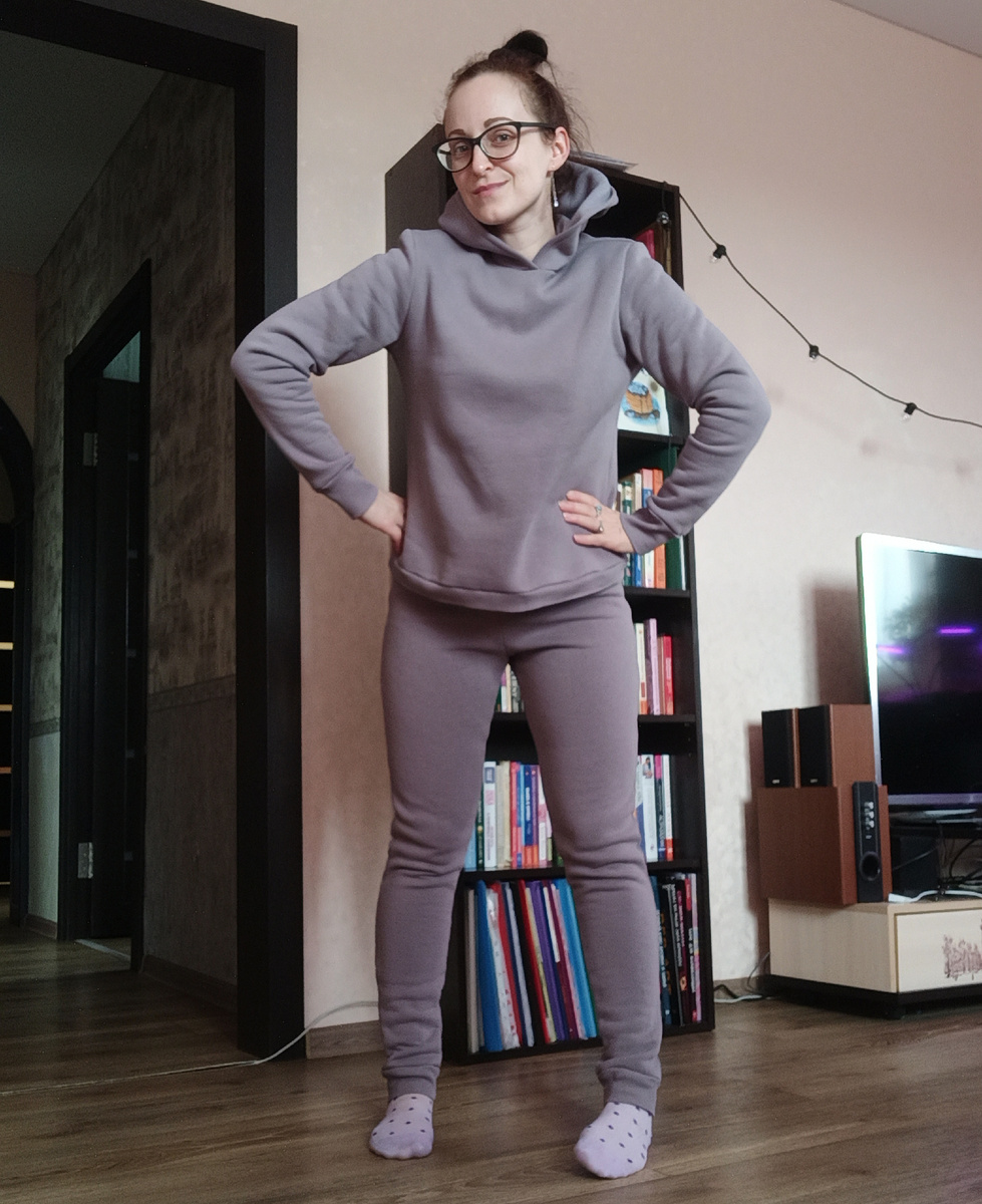 Сшила костюм на осень