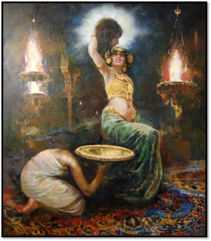 Виталий Колесников «Саломея с головой Иоанна Крестителя», 2008 г.