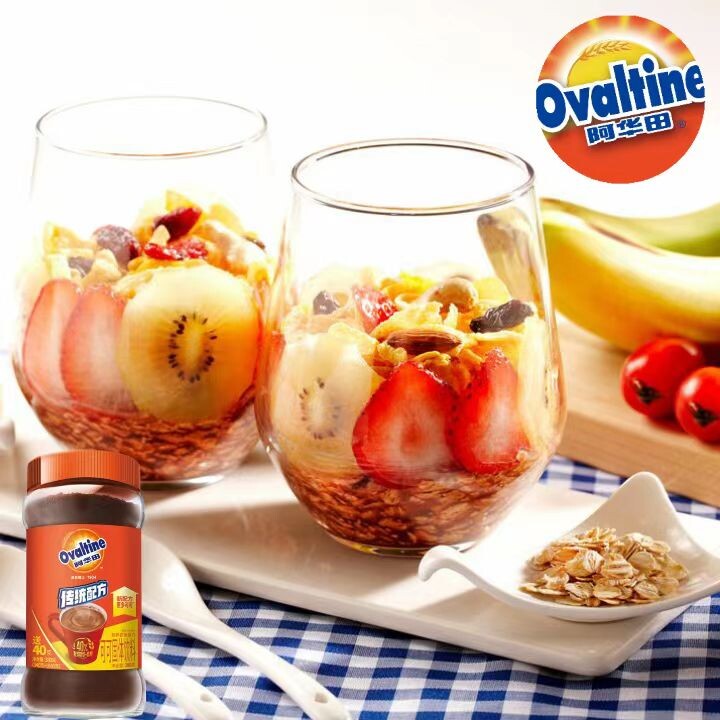 Шоколадные мюсли на основе шоколадно - солодового концентрата OVALTINE. Готовим вместе с OVALTINE! 