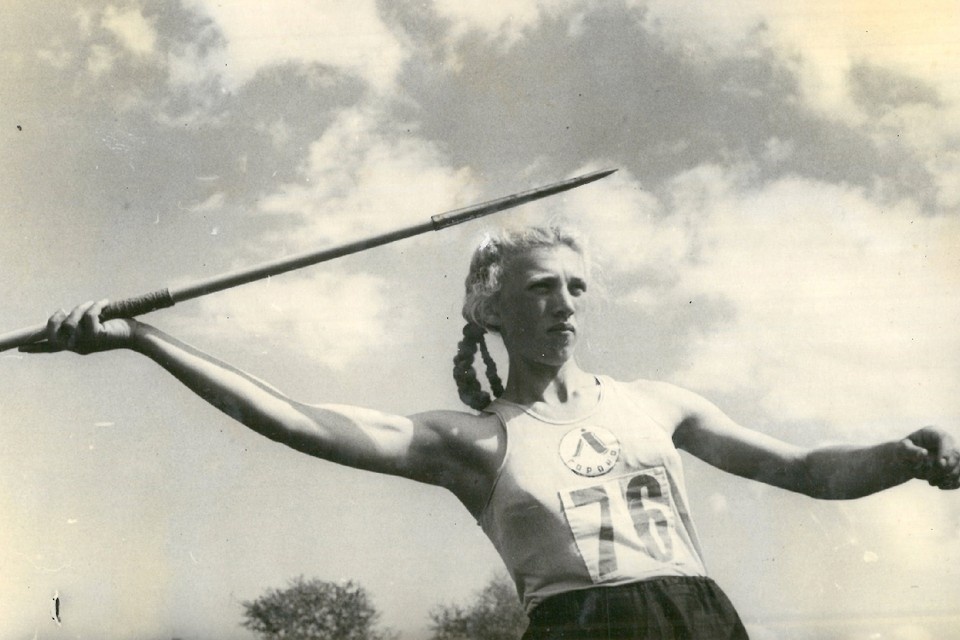    Галина Зыбина стала олимпийской чемпионкой в 1952 году. Фото: Комитет по физической культуре и спорту Петербурга.
