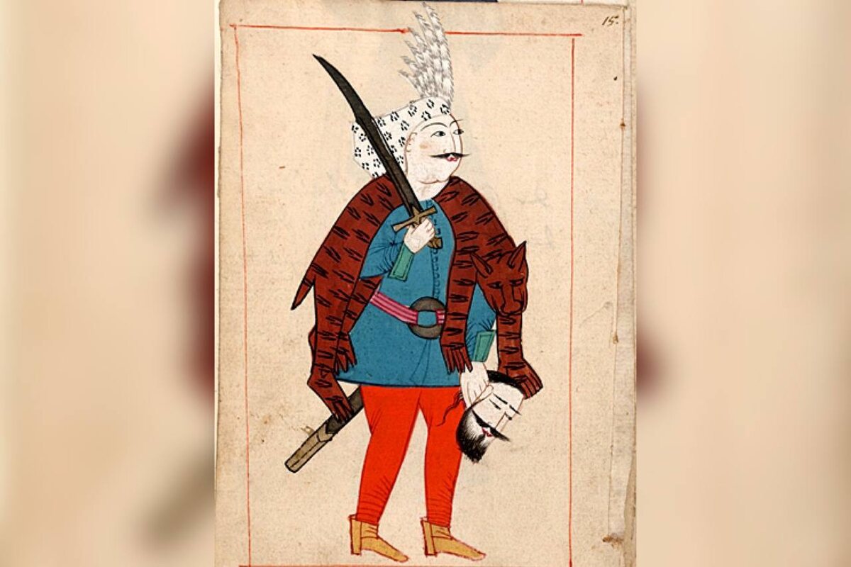 Турецкий солдат XVII века