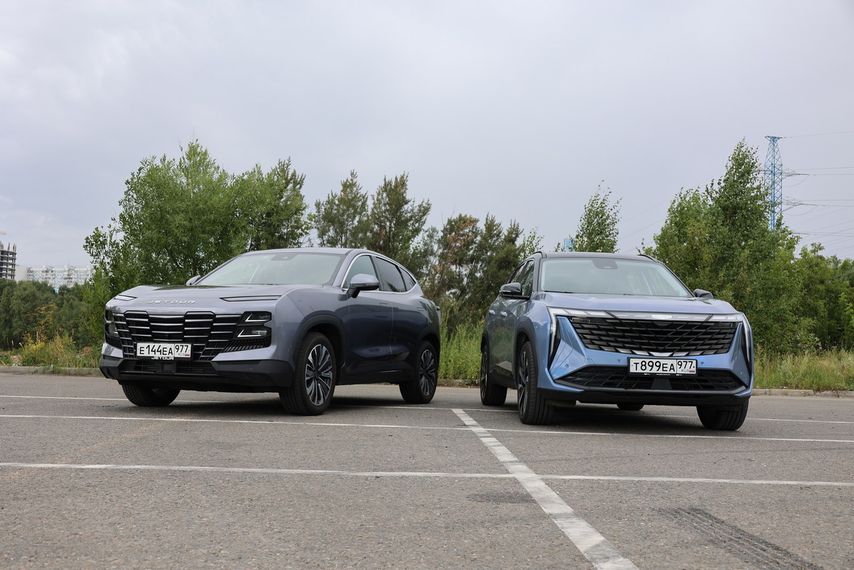 Jetour Dashing против Geely Atlas