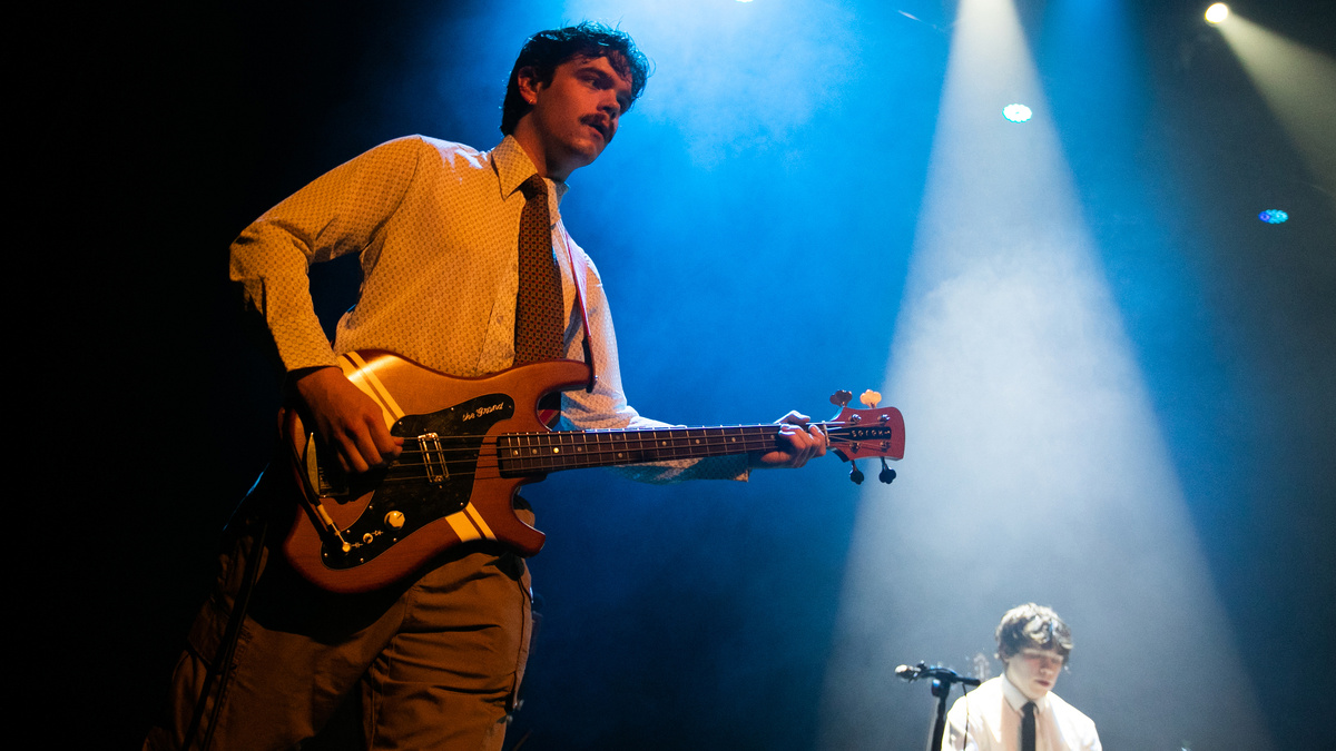 Выступление группы black midi в Vicar Street Dublin, 9 ноября 2021 года © Kieran Frost/Getty Images