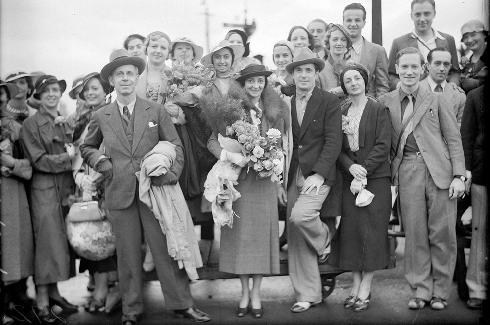 В турне по Австралии. Сидней, 1934 год. Фото: Commons.wikimedia.org