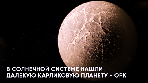 В Солнечной системе нашли далекую карликовую планету - Орк