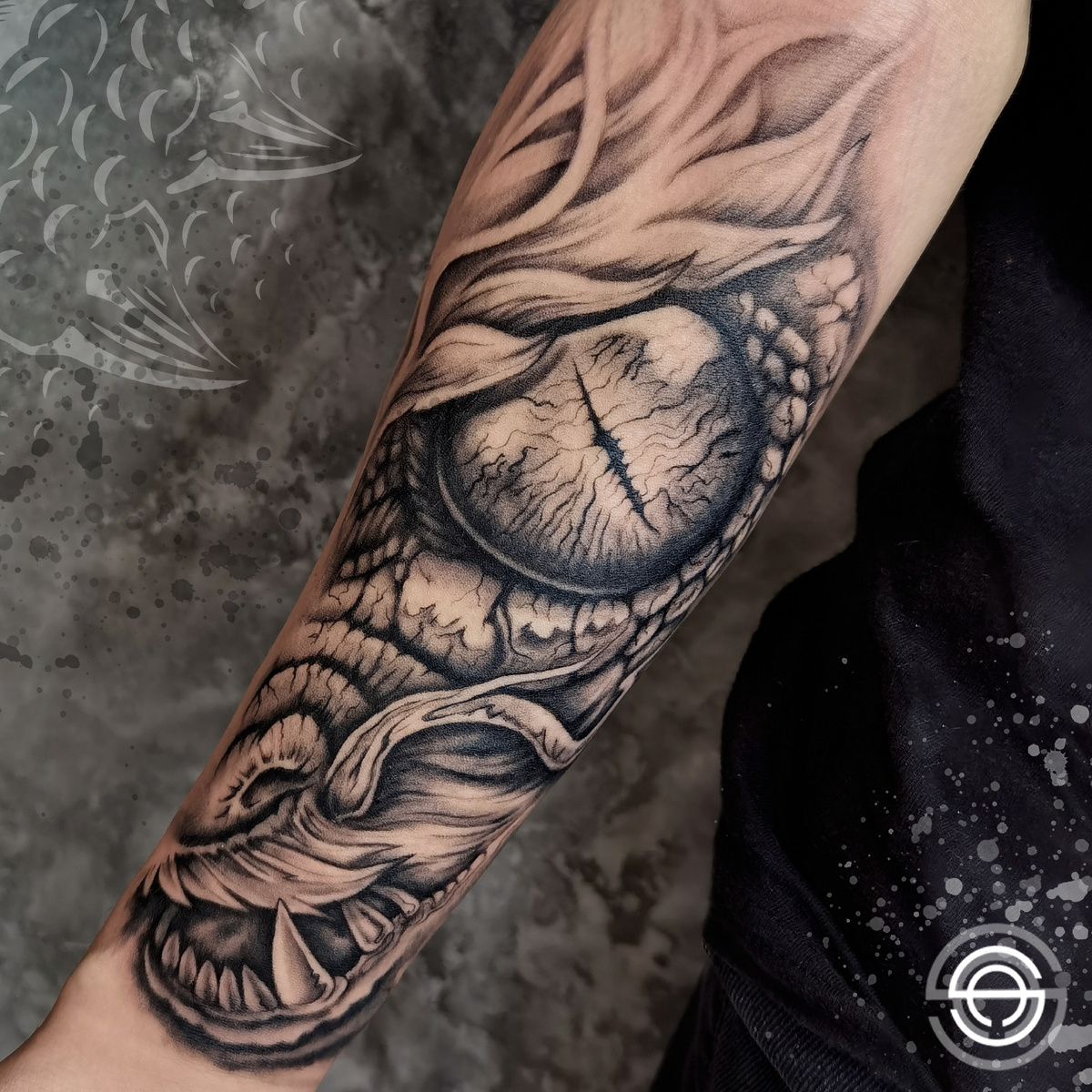 Такую татуировку можно набить у меня в Москве 