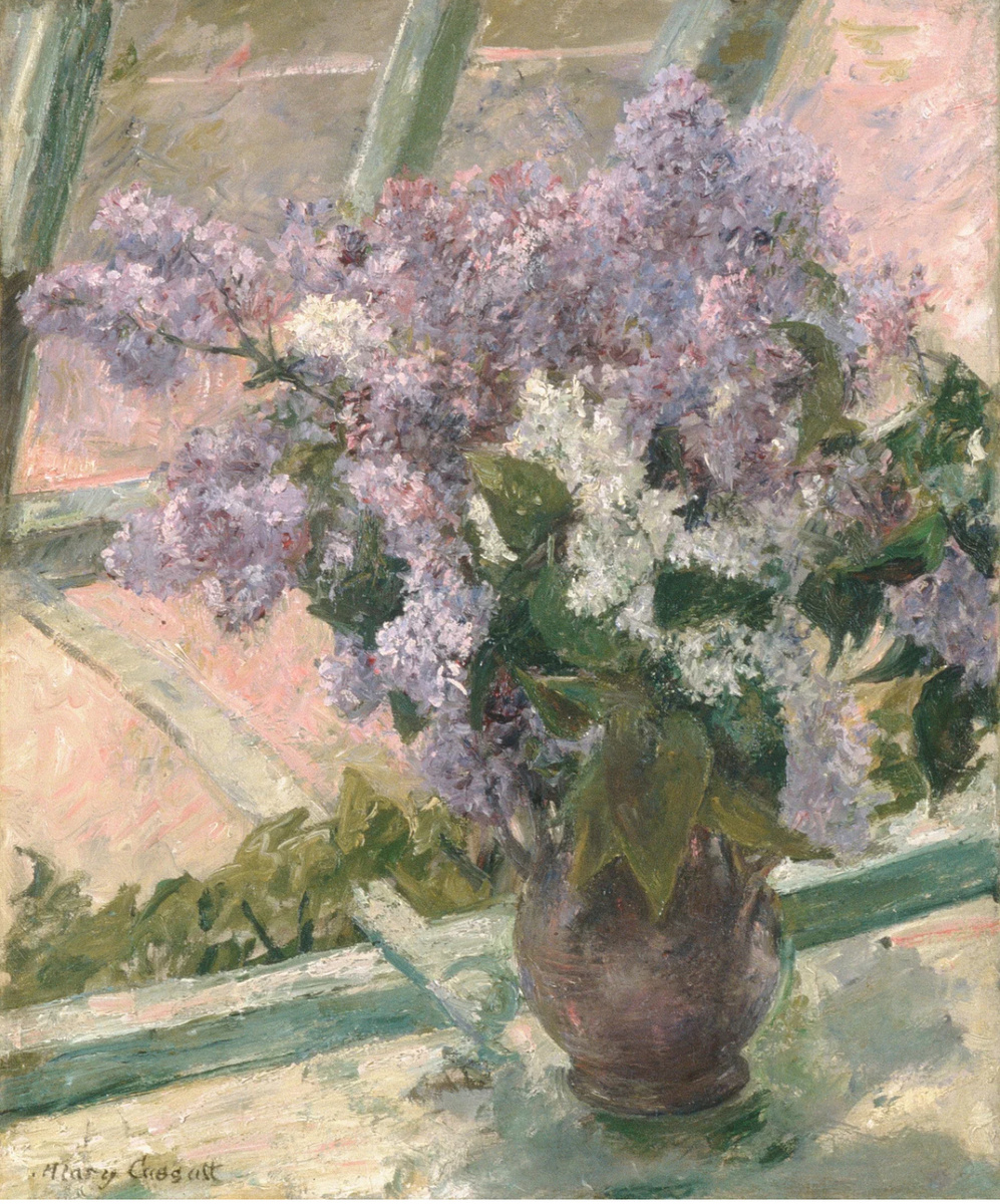 Lilacs in a Window — 1879 год.