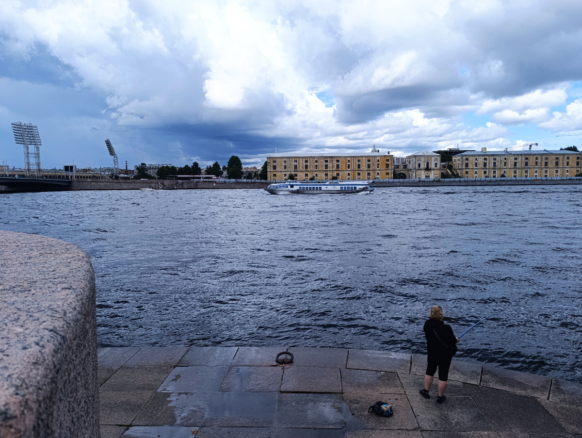 Все фото в статье авторские. На набережной Макарова у Невы.