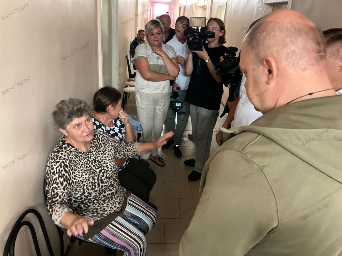    Врио губернатора посетил один из ПВРов, развернутых в Курске