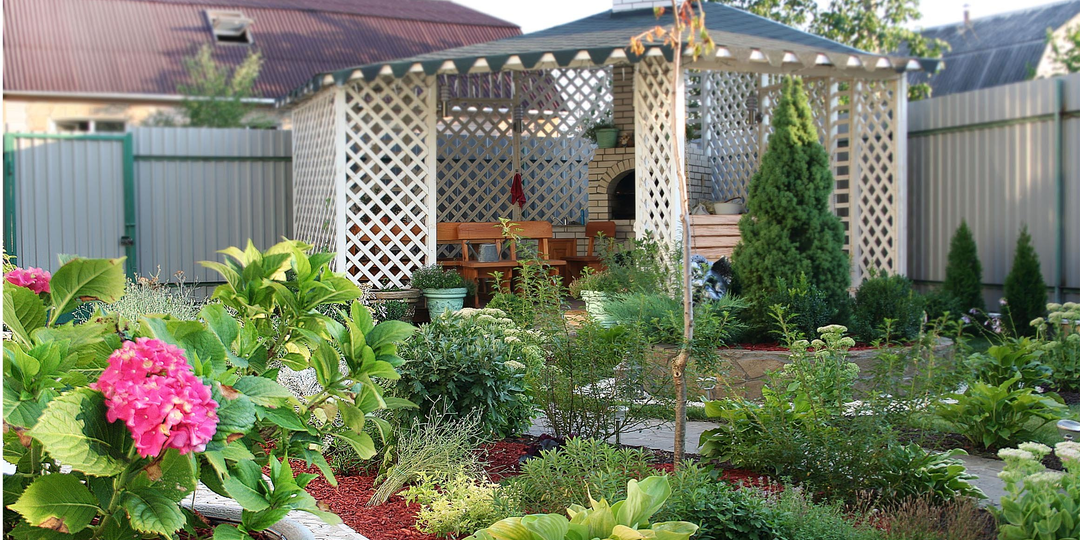 Бюджетный ландшафтный дизайн 👍🏻 Крутые идеи для дачи