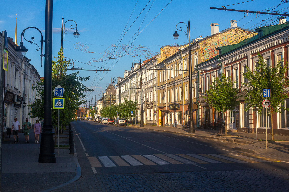 Центр Рыбинска. Ярославская область. Фото автора статьи 