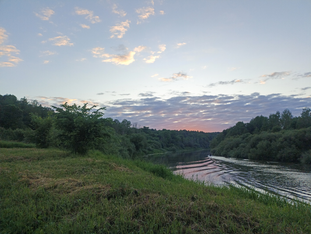 Закат на Днепре. Листайте галерею