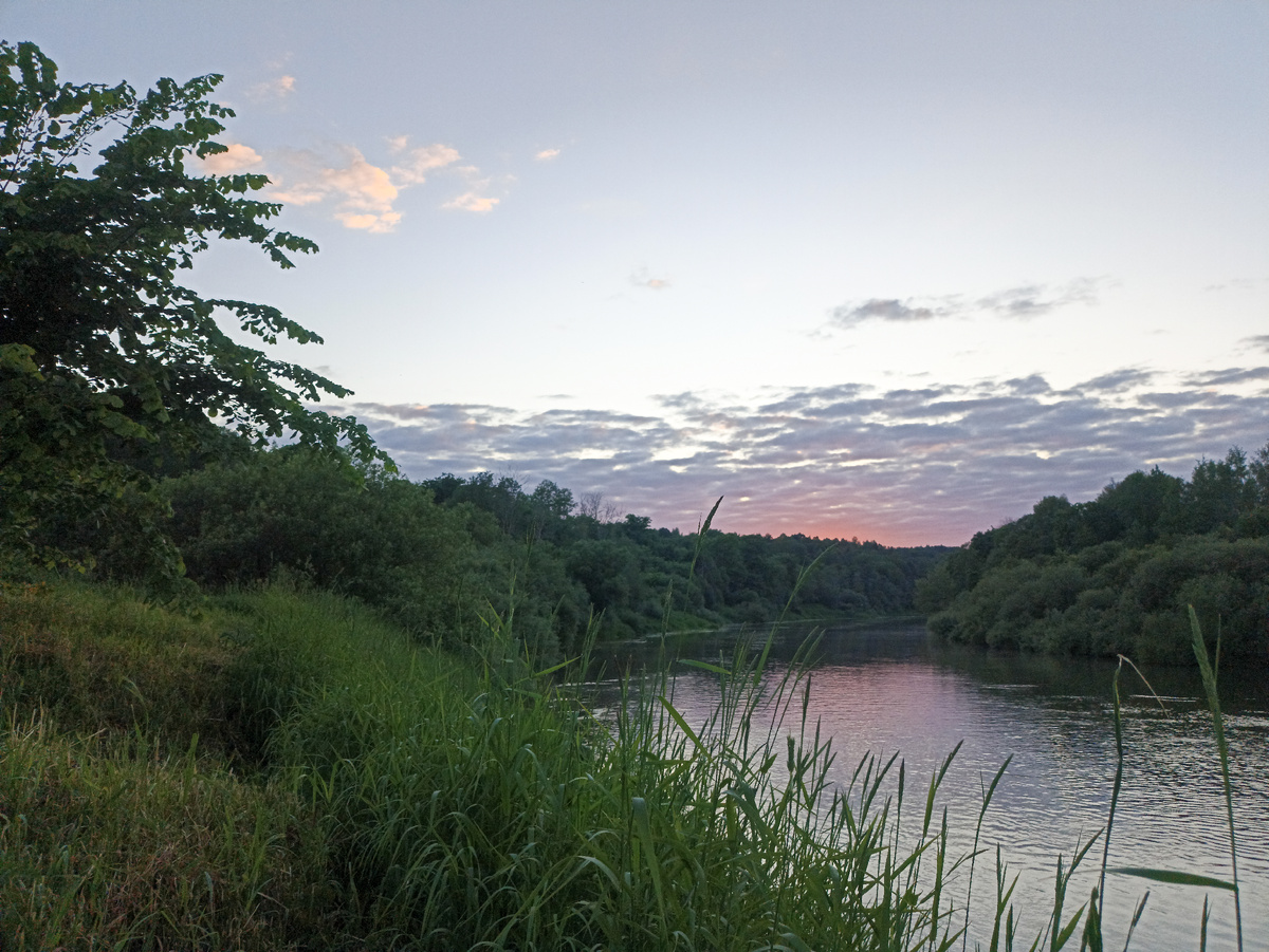 Закат на Днепре