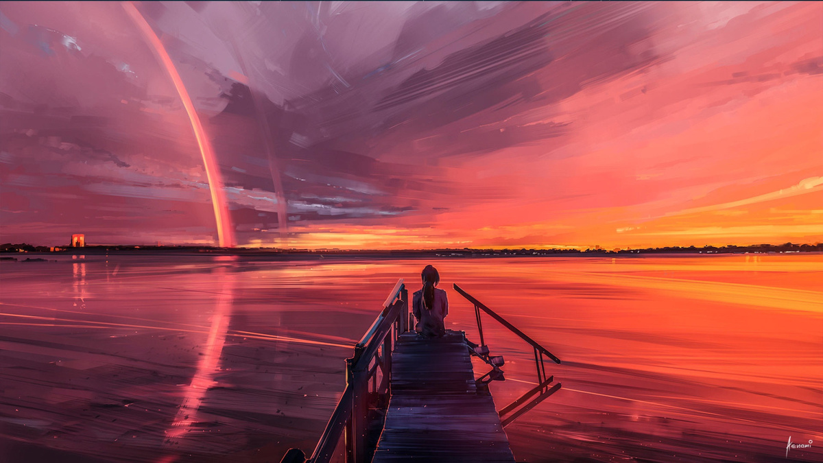Такая, какая ты есть. Художник: Алёна Aenami Величко