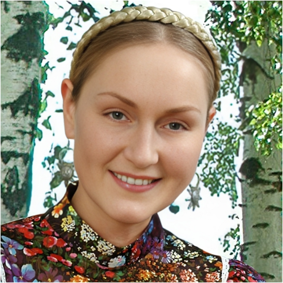 Ольга Шукшина в молодости