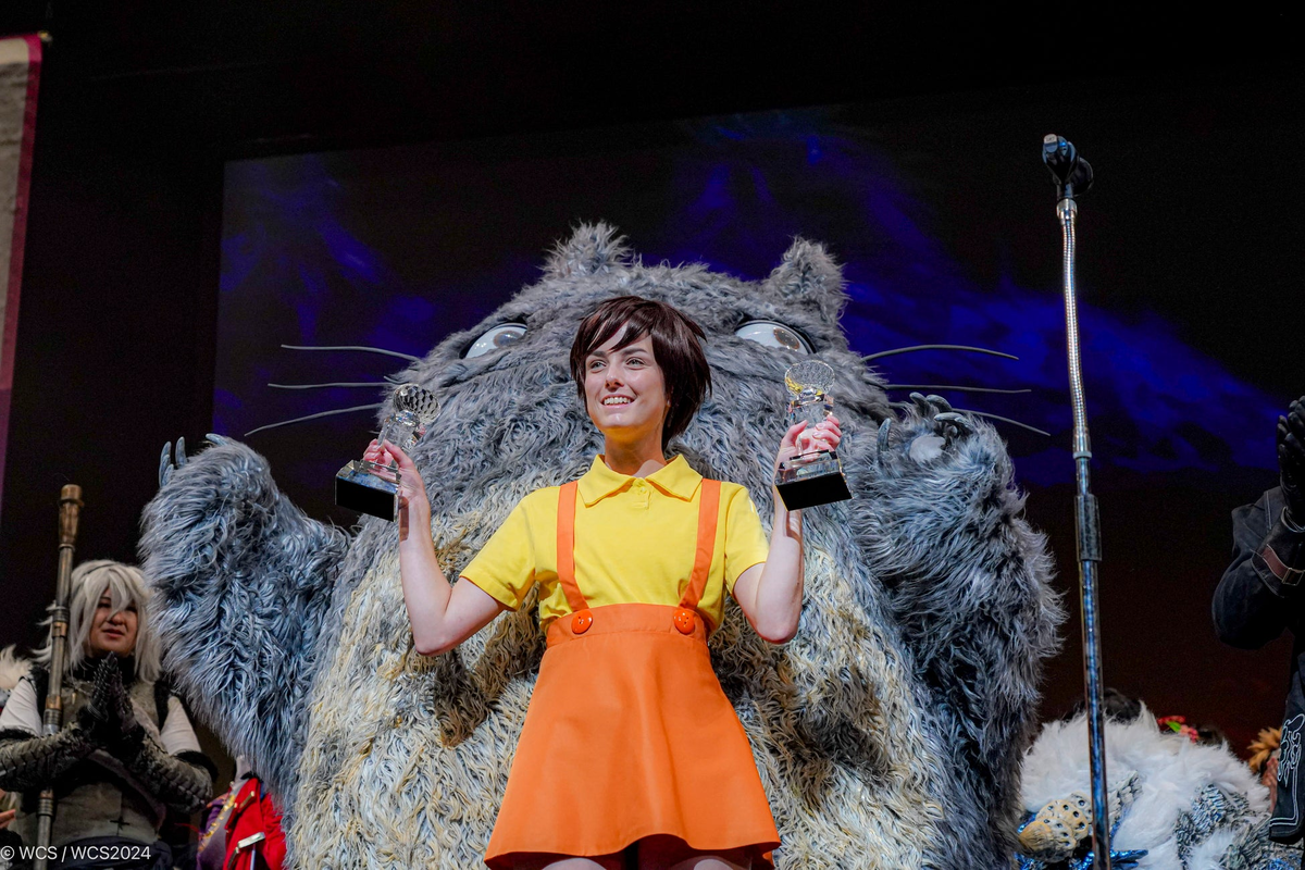 Шведский дуэт, занявший второе место с косплеем «Моего соседа Тоторо»