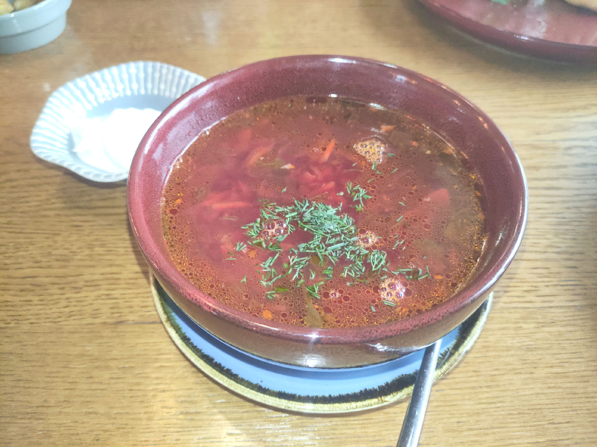 Рецепт борща
Источник фото - блог Полезная привычка - кушать красиво