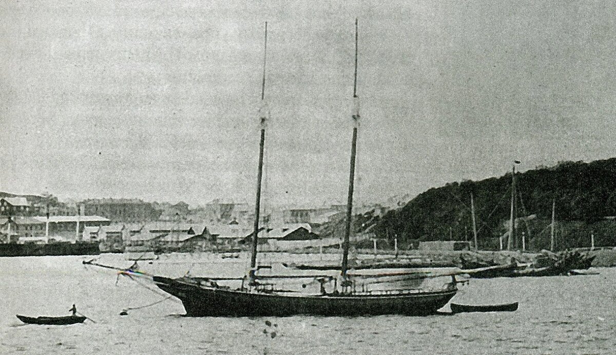 Шхуна Генриетта, переименованная в "Крейсерок" Фото: из открытых источников