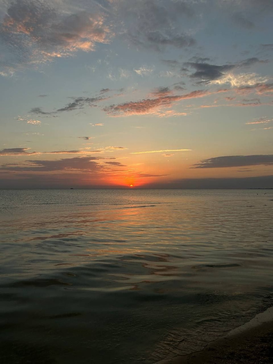 Закат. Фото дочери