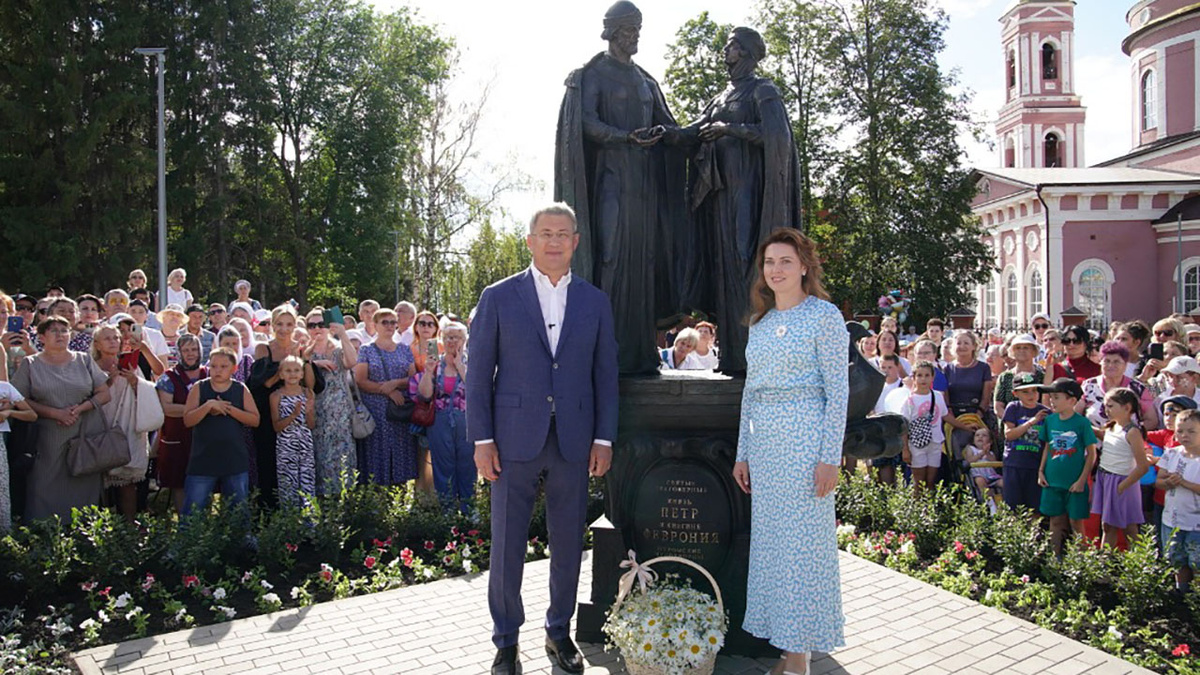    г. Бирск, день семьи, любви и верности, июль 2024 г.