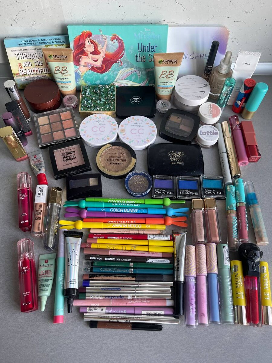 Коллекция уходовой и декоративной косметики