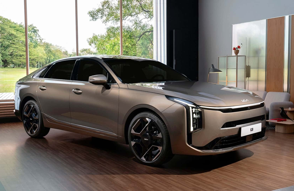 Kia K8 после рестайлинга 