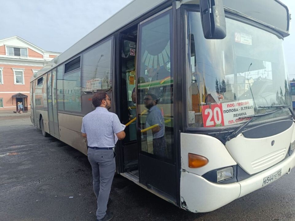   Проверка автобусов в Барнауле. Источник: barnaul.org