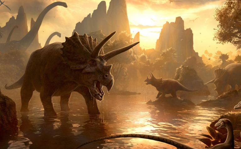    Динозавры не собирались вымирать до падения астероида / ©regnum.ru