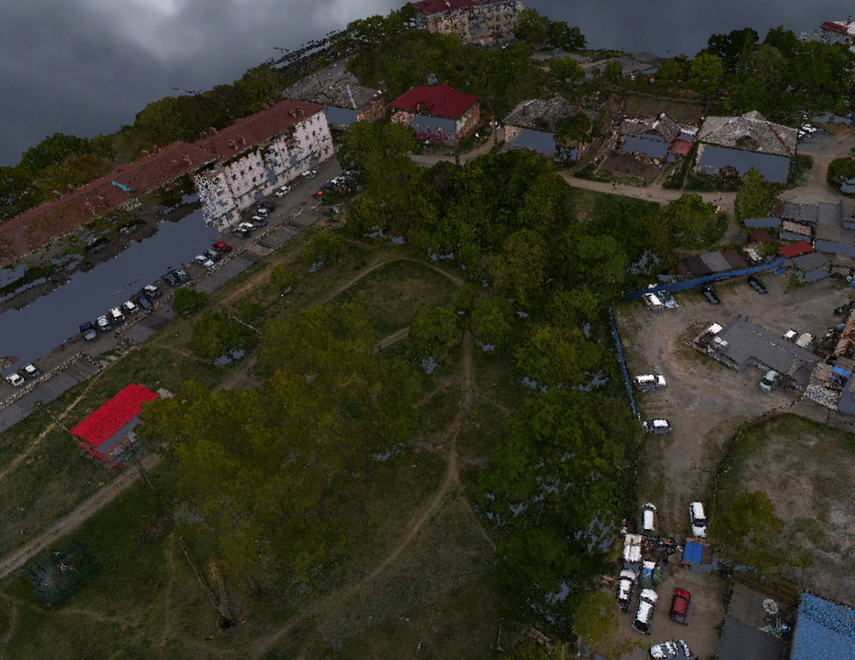 Пример того, как именно наши заказчики использовали облака точек в своей работе