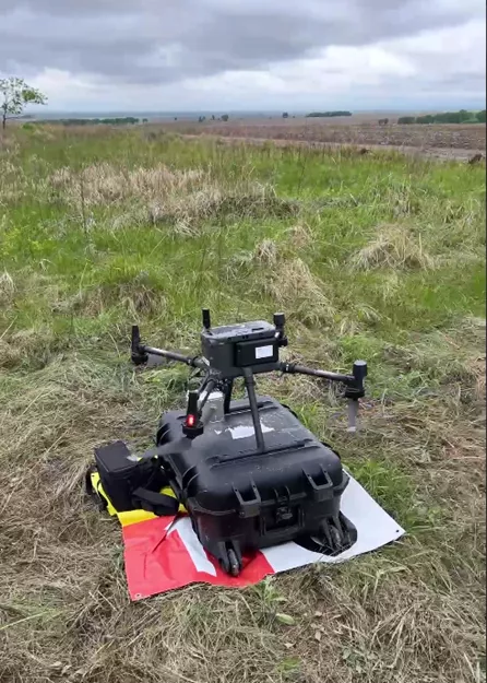  Квадрокоптер DJI Matrice 300 RTK с воздушным лазерным сканером AlphaAir 450