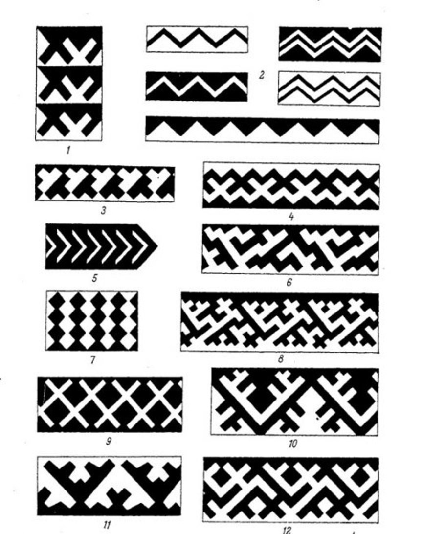 Ненецкие орнаменты