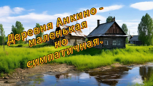 Деревня Анкино. Маленькая но симпатичная.