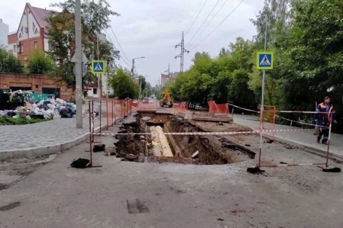    В Томске раскопку на Никитина планируют закрыть на этой неделе