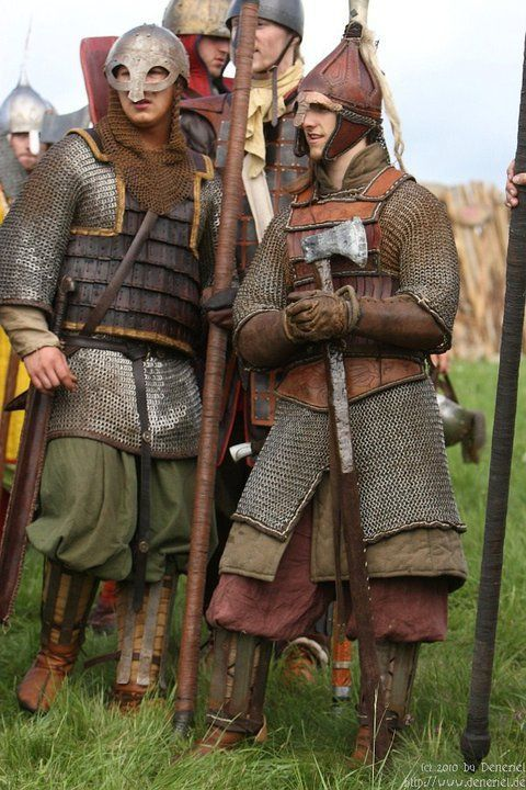 Викинг 10 века  реконструкция