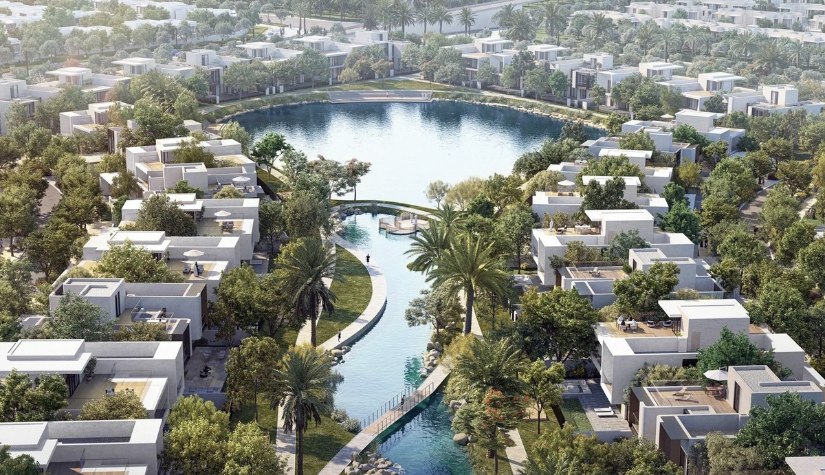 Рекламные материалы застройщика Emaar