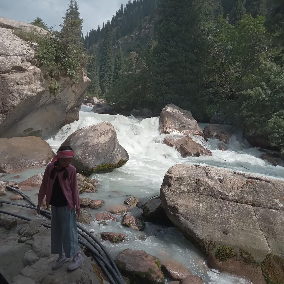 Григорьевское ущелье недалеко от Чолпан Аты.