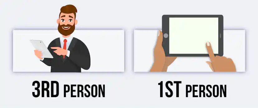 Что лучше сработает в рекламе: изображение человека с планшетом в руках от третьего лица и изображение планшета в руках, как будто зритель держит его сам? Оказывается, второй вариант лучше сработает утвердительное решение о покупке.