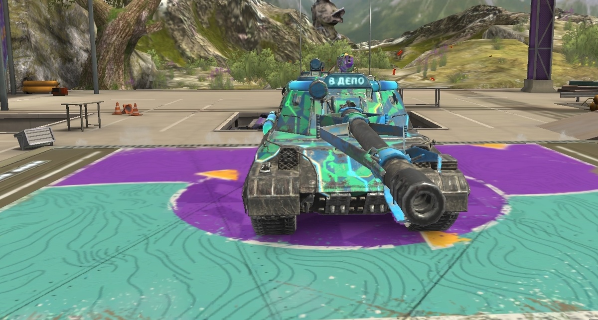 Если бы во время уничтожения противника или самого танка вместо надписи "В депо" появлялась бы надпись "В ангар" было прикольно. 