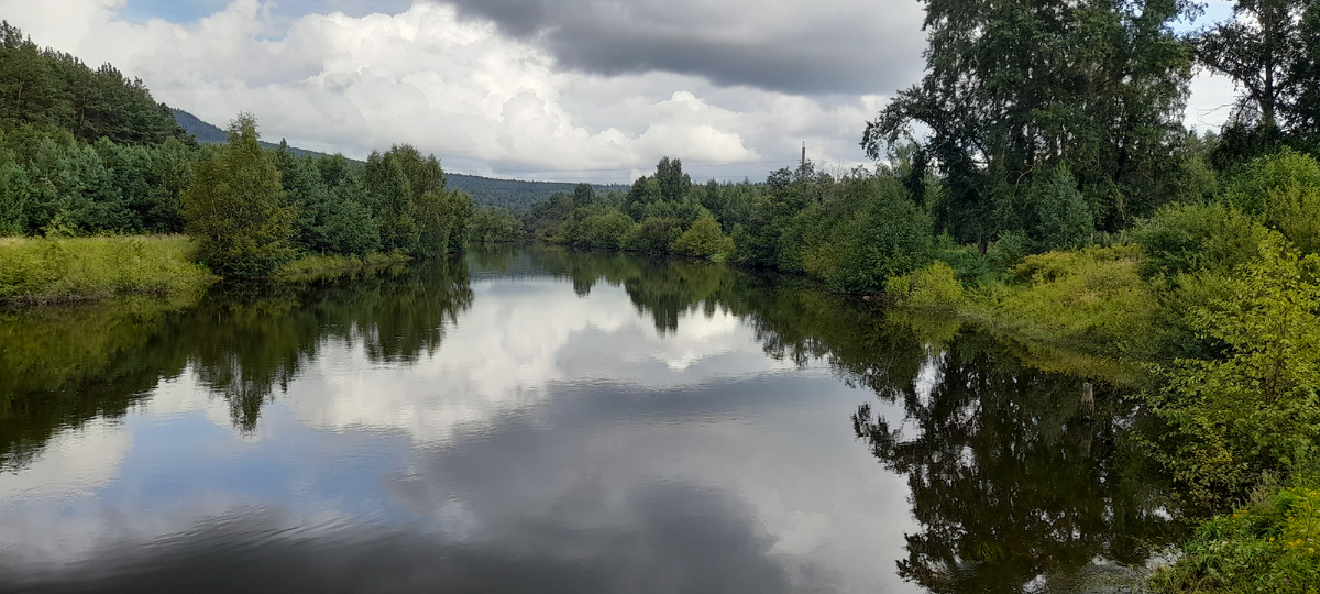 Река Чусовая в окрестностях Ревды