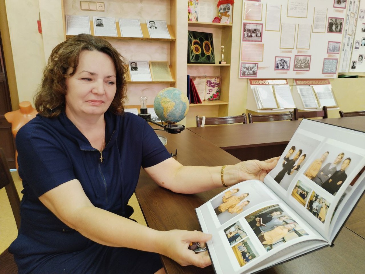 Классный руководитель триумфатора Литвиновича Марина Полубятко