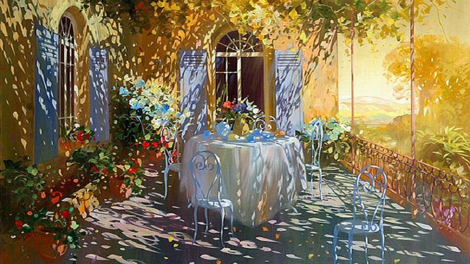 Наполнитесь светом от волшебных картин Лорана Парселье | Живопись для души