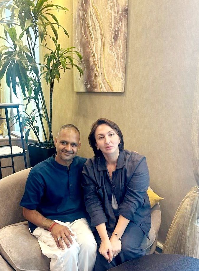 Встреча с Кришаном.