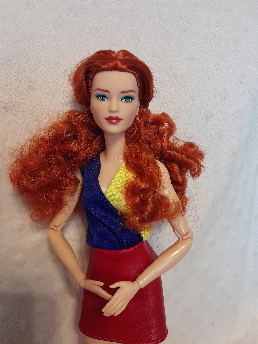Barbie looks Виктория рыжеволосая.